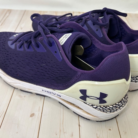 Under Armour HOVR Sonic Purple Mesh Running Shoes Men's - Picture 7 of 11
